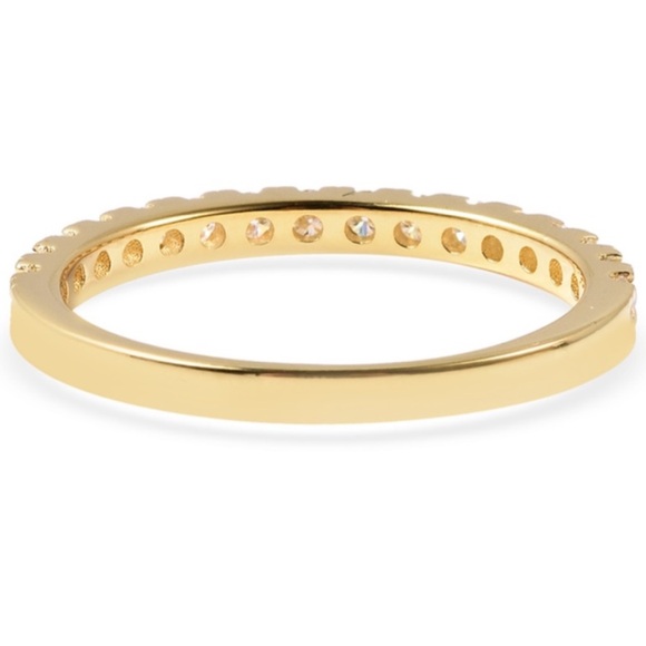 White Moissanite Ring - Picture 5 of 6